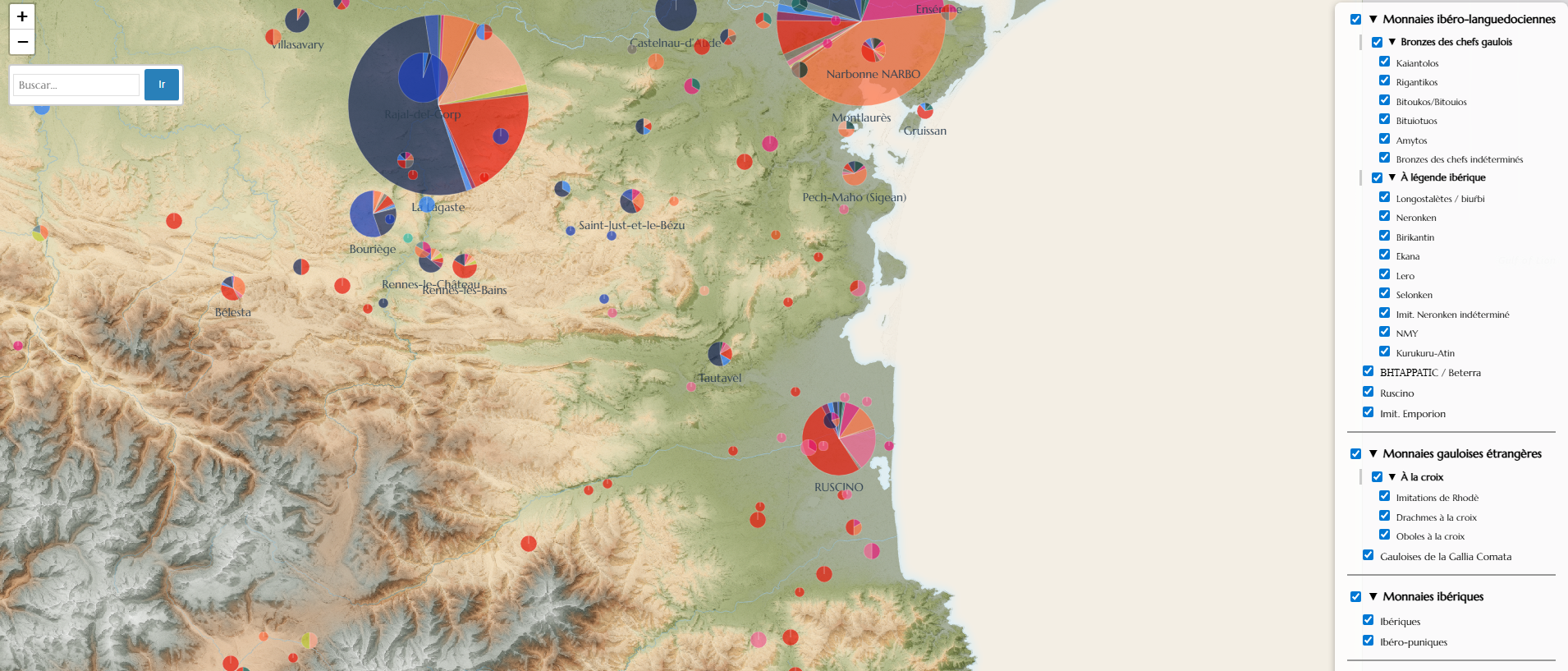 La moneda preaugustea entre los Pirineos y el Hérault